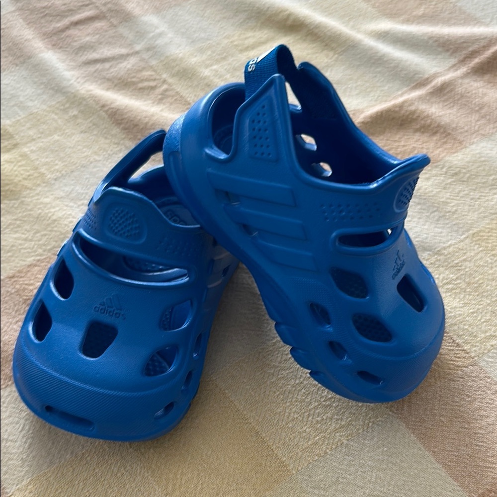 Adidas Blue Water Shoes with Ventilation